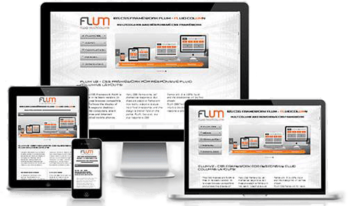 Beispiel eines Responsive Design Responsive Darstellung